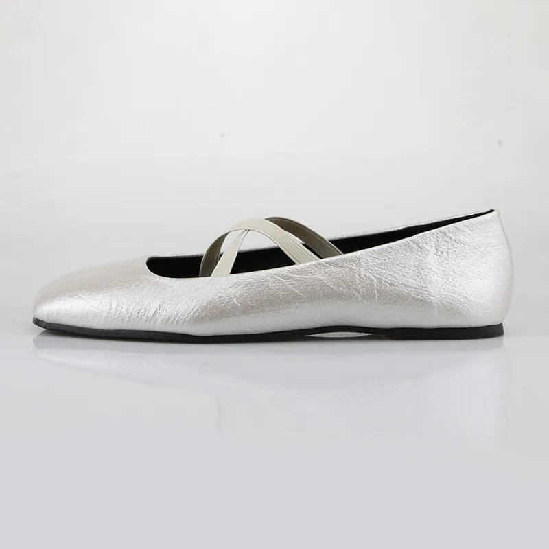 Square Toe Flats Women's Shoes