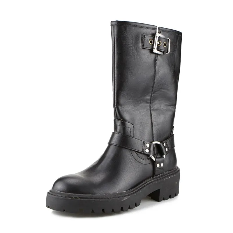 Womens Chunky Sole Boots